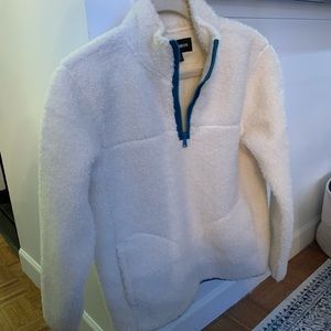 XS Bonobos white sweatshirt
